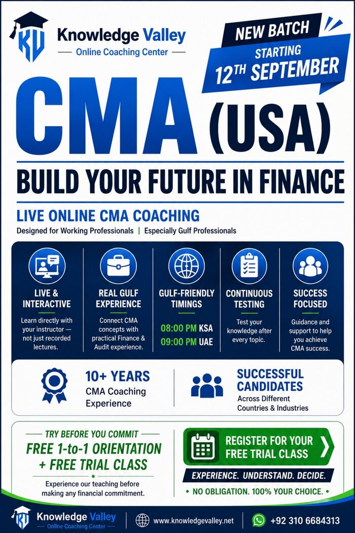 Knowledge Valley CMA (USA) Booklet cover